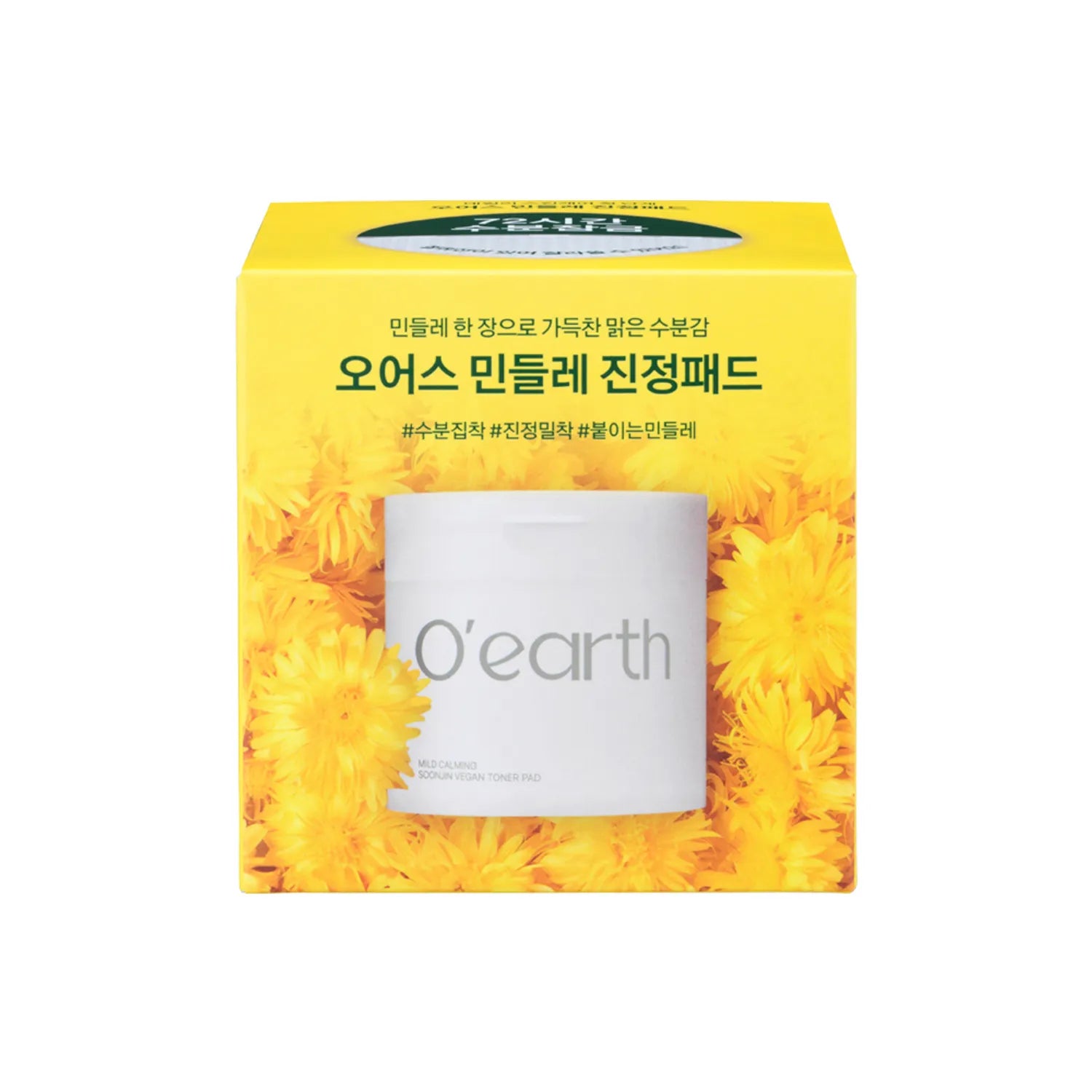 O’earth Mild Calming Soonjin Vegan Toner Pad 90P Set 90P