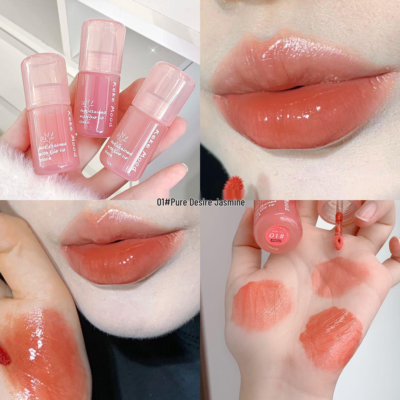 

Kekemood Ведерко для льда Зеркальный Блеск для губ: Легкий, увлажняющий и осветляющий для естественного пухлого вида. Идеально подходит для студентов. 2.5g