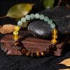 Festive Gifts Green Aventurine Citrine And Tiger Eye Beaded Bracelet Warm Fashion Jewelry For Men And Women Daily Wear Simple Versatile Accessory