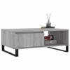 VidaXL Coffee Table Sonoma Grey 90x60x35 Cm Engineered Wood 827074