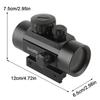 1X40Rd Rot Grün Dot Sight Jagd Sammlung Optik Reflex Holographische Umfang Kollimator Airsoft Zubehör