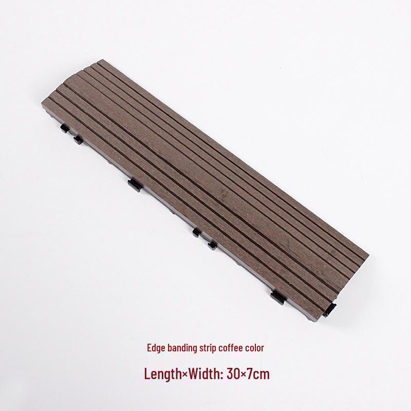 WPC Flooring DIY Edge Banding Trim Molding and Baseboard Accessories