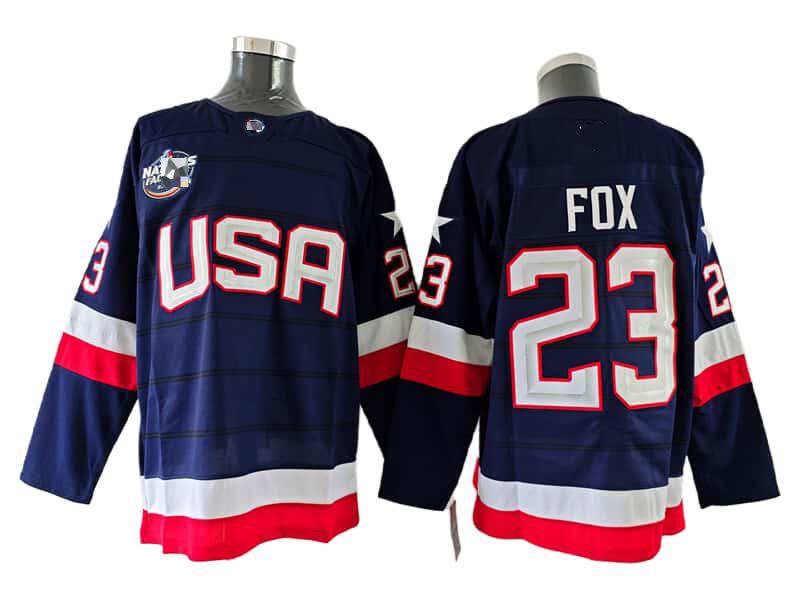 Maglia Hockey Team USA - Torneo delle Quattro Nazioni Retro, #87