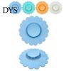 Bathroom Sink Strainer Sunflower Silicone Floor Drain Mat, Bionic Petal Design Anti-Clog Hair Filter, Odor-Proof Drainage Protector for Kitchen