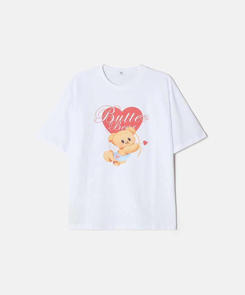 Seupao [Butter Bear] Short Sleeve T-Shirt (Red)_Sprlg23U03