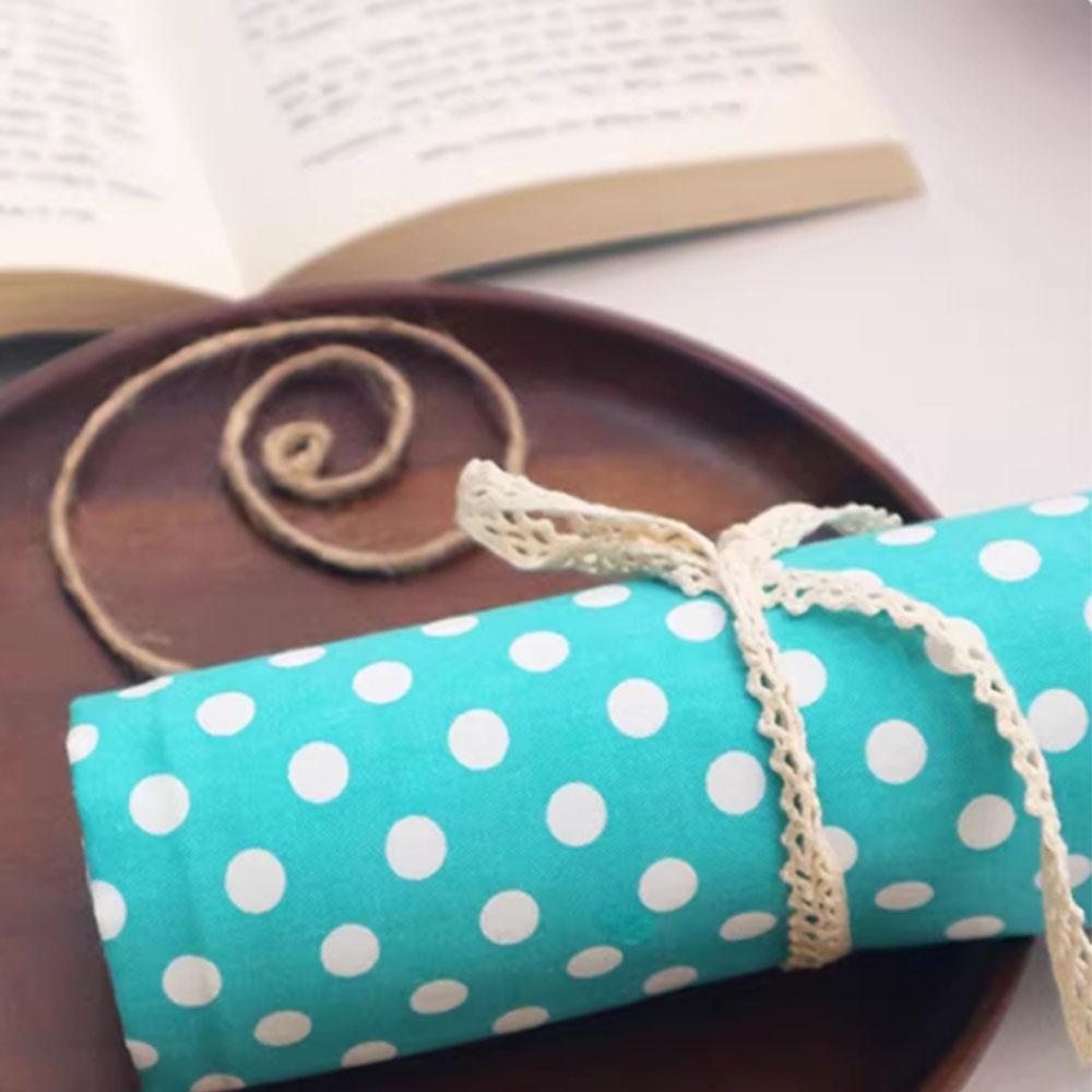 160x50cm Twill dot Printed Fabric 100% Cotton for DIY Clothing Little Skirt Quilt Cover Drawstring Bag Makeup Bag patchwork Make