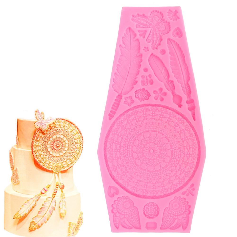 Texture Silicone Mold Cake Fondant   Chocolate Mould Decorating Baking Tool