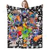 Stitch Flannel Blanket Star Baby Blanket Air Conditioning Blanket Nap Blanket Flannel Blanket Cross Border
