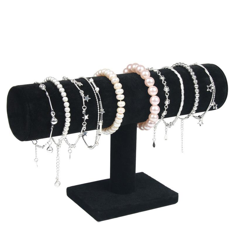 Black Watch Bracelet Display Chain Bracelet Stand T-shaped Stand Jewelry Display Stand Hard Display Stand