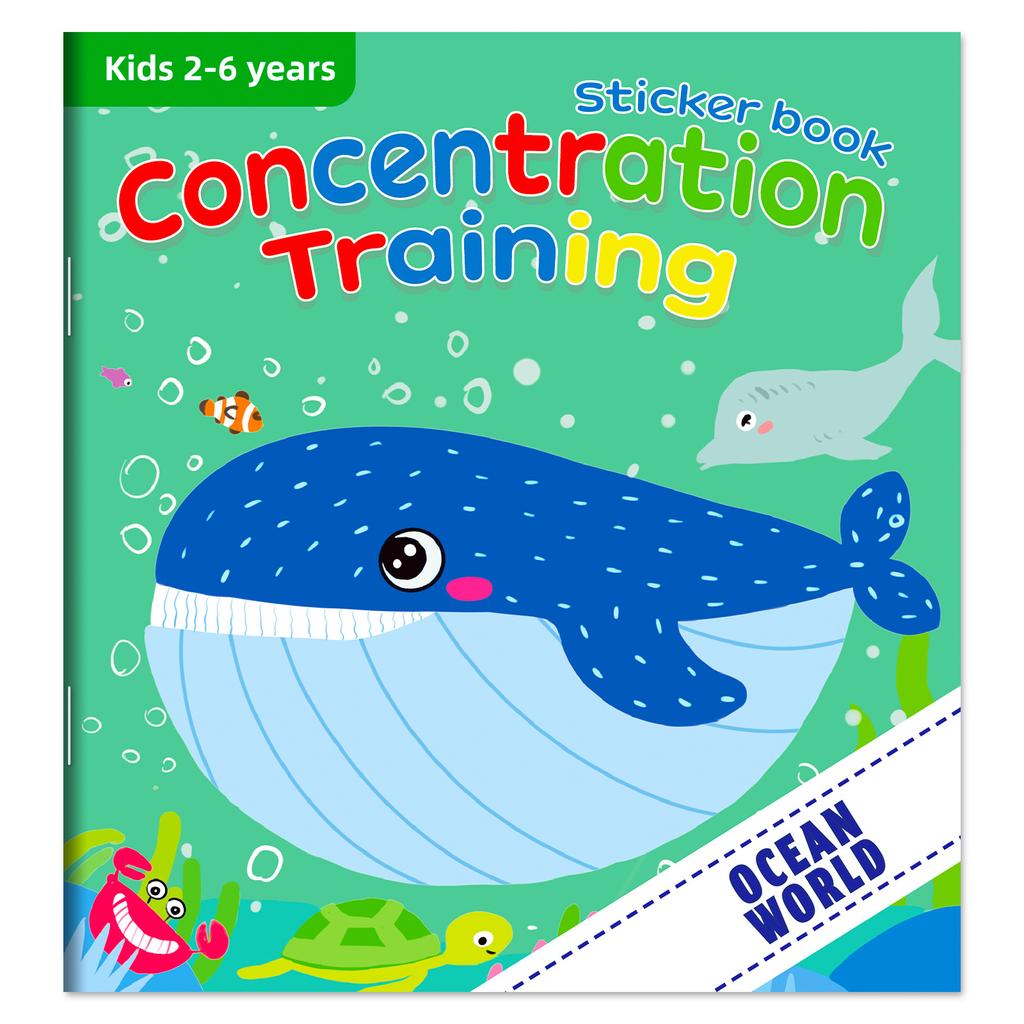 10/20 bücher Aufkleber Buch Fokus Potenzial Entwicklung Aufkleber Kinder Aufklärung Baby Frühe Bildung Buch