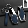 Zinc Alloy Car Key Case Fob For Mg One    Remote Protection Cover Shell Keychain Ring Holder In