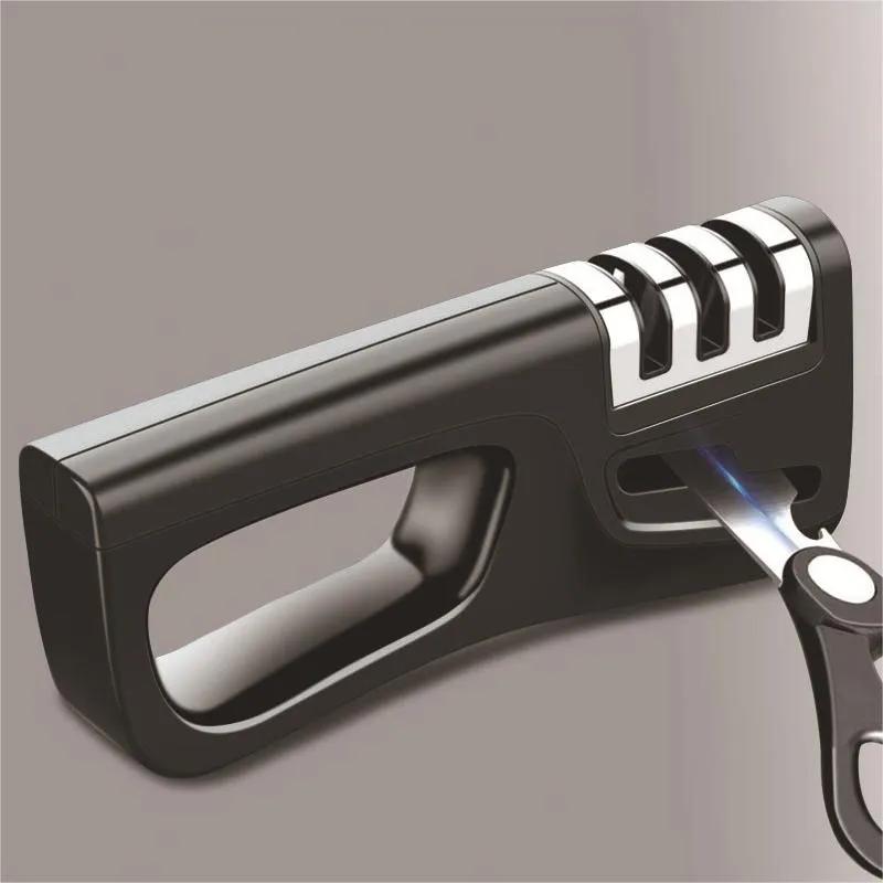 Ostrzałki do noży Maszyna ostrząca Stal nierdzewna Profesjonalna ostrzałka kuchenna do noża Narzędzia ostrzące Akcesoria kuchenne YLE624