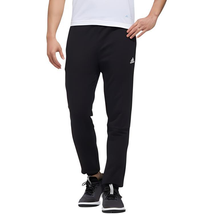 adidas Knitted Sweatpants Men's Black Moderate Sweatpants DY8712