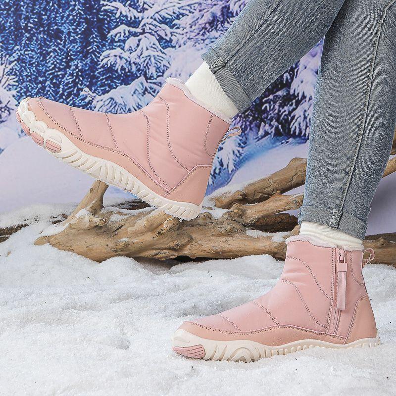 Fashion High-top Plush Warm Women's Snow Boots Winter Round Toe Sports Ladies Shoes Fashion Non Slip Designer Luxury Y2k Hot Footwear