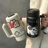 With Tea Strainer Stainless Steel Water Bottle Leak Proof Tea Cup Insulated Cup  Workplace Use