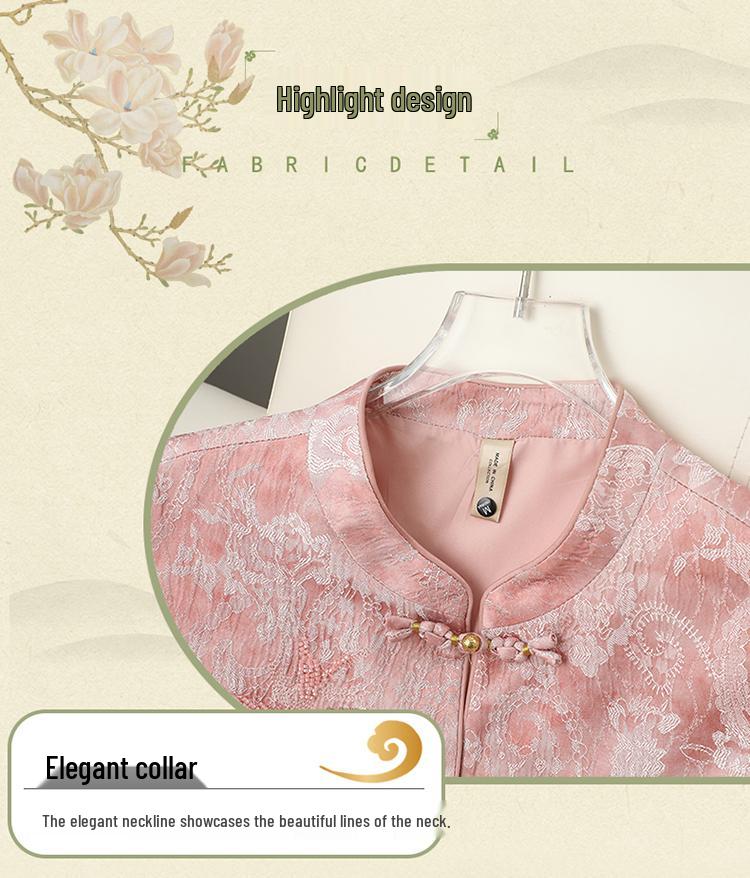Winter Embroidered Shawl Vest - Thickened Chinese Style Sleeveless Top for Women