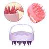 Shampoo Head Scalp Massage Brush Silicone Soft Skin Friendly Hair Washing Massager Comb SPA Massage Brush Hair Tool Salon