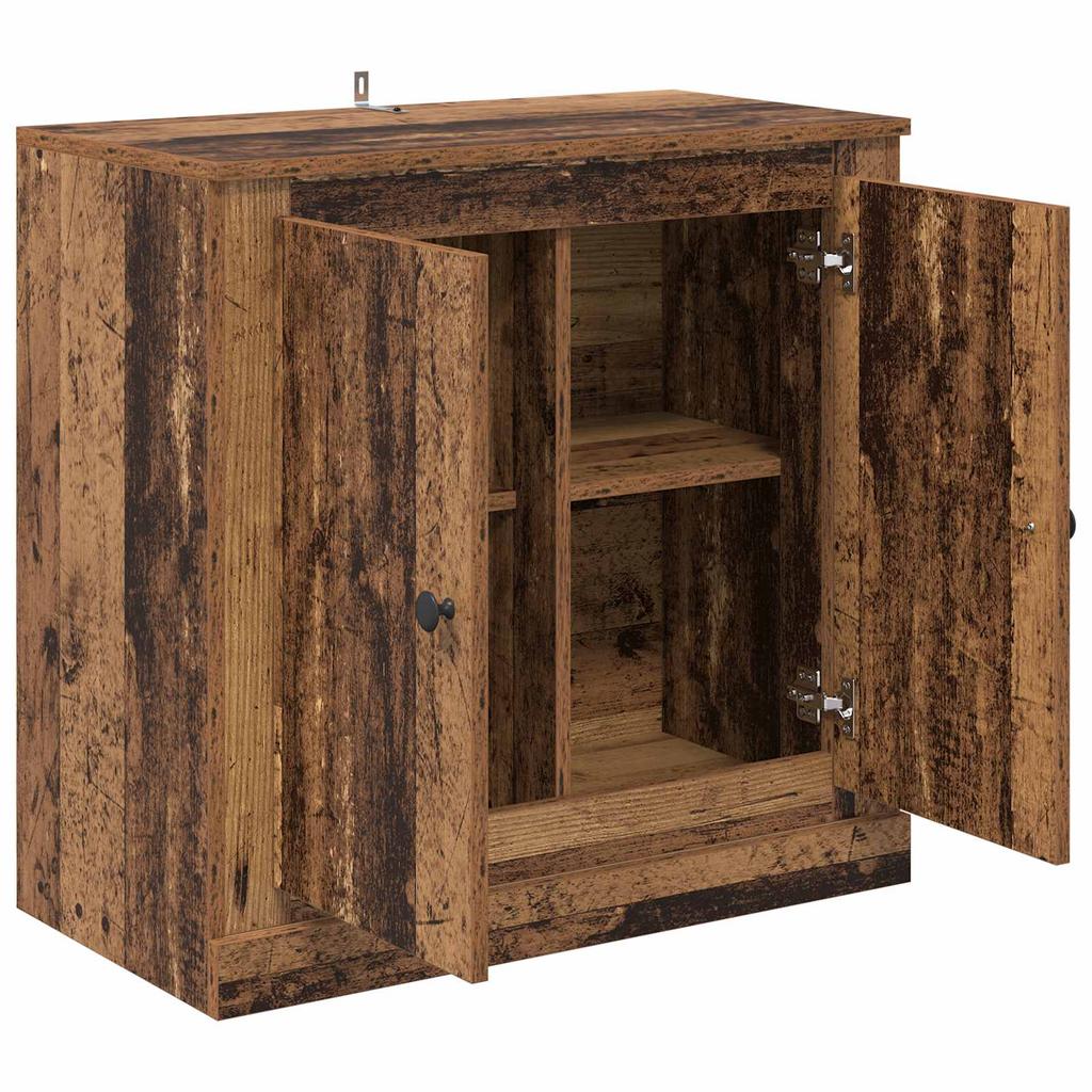 Sideboard Reclaimed Wood 70 x 35.5 x 67.5 cm Particleboard