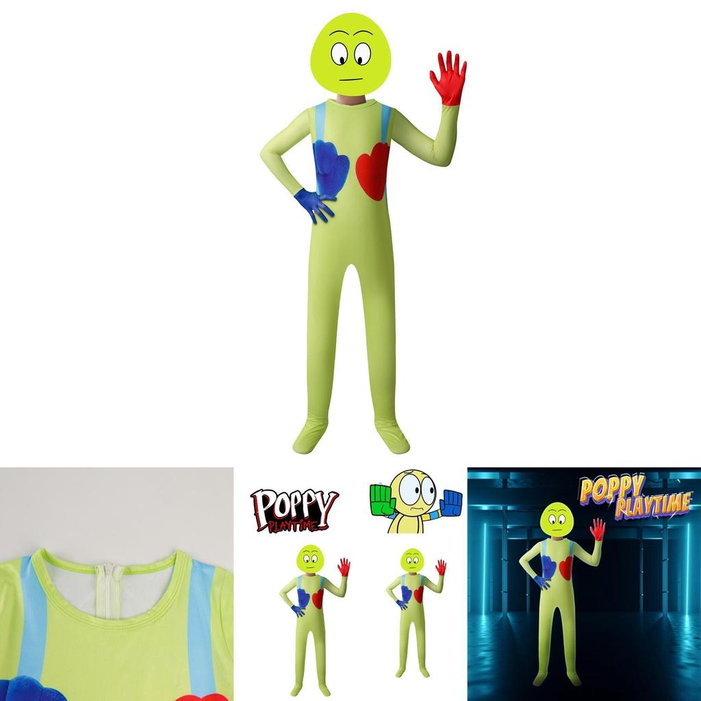 Fun Kids Poppy Playtime Bodysuit Costume For Parties And Cosplay Activities