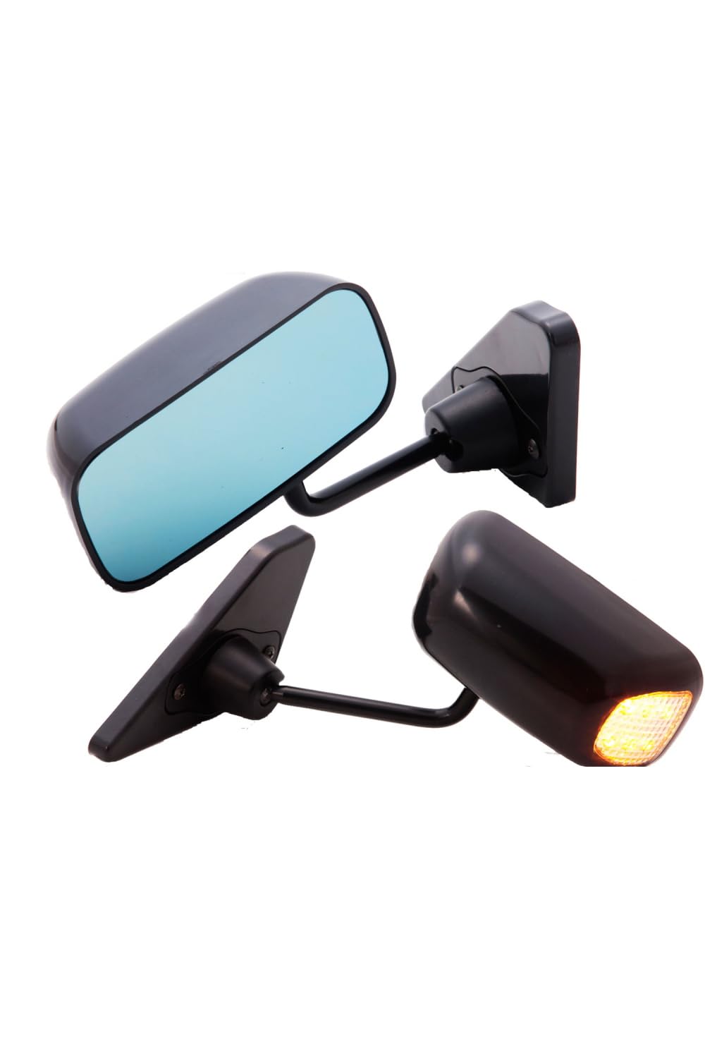 

GT1 LED Mirrors, Black, Manual, Left-Hand Drive, for 1993-Up Ford Ranger