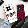 F-Fashion RBD R-Rebelde Soft Phone Case for Xiaomi Redmi Note 12 13 14 15 Pro Plus 11 12S 11S 11T 10 4G Black Cover Back Shell