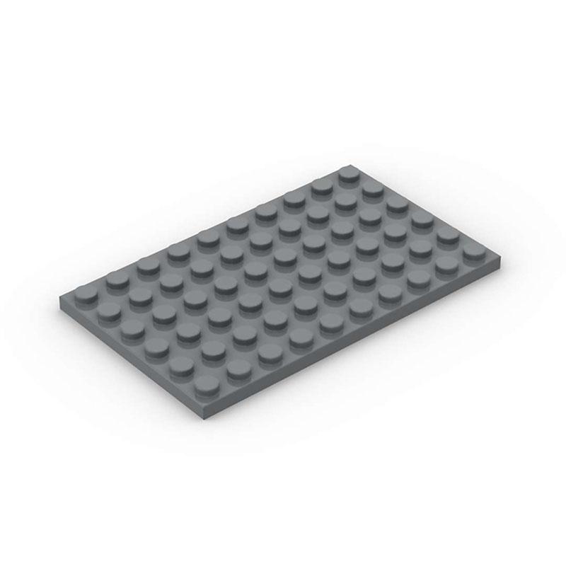10 stücke DIY Bausteine Dünne Zahlen Bricks 6x10 Punkte 12 Farbe Pädagogisches Kreative Größe Kompatibel Mit 3033 Spielzeug für Kinder
