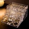Large Multi-layer Dustproof Jewelry Storage Box - Anti-Oxidation Ear Studs & Earrings Organizer