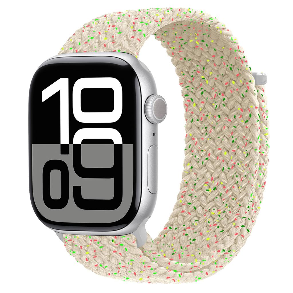 Braided Strap For Apple Watch 10 11 Bands 46mm 45mm Ultra2 49mm 44mm 40 41mm 42mm Correa Bracelet iWatch Series 9 8 7 3 5 4 Se 6