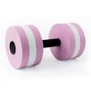 2Pcs Water Dumbbell High Density EVA Foam Pool Weight Men Women Water Aerobic Weight Loss Floating Exercise Dumbbell Aqua Fitness Barbell Workout