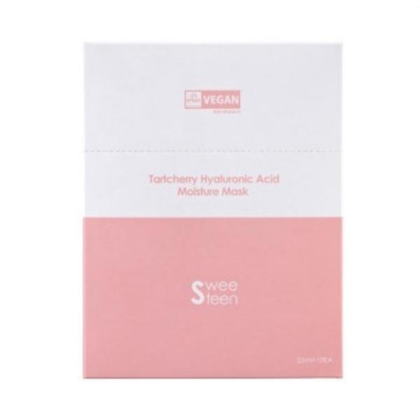 SWEETEEN Tart Cherry Hyaluronic Acid Moisture Mask Pack (10 sheets)