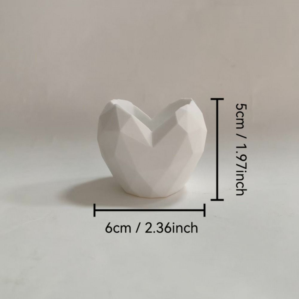 Small Capacity Love Flower Pot Gardening Supplies Plant Container  Indoor Decor