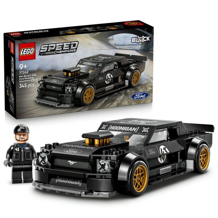 LEGO Speed Champions 77262 Ken Block's 1965 Hoonicorn V1 Ford Mustang - Toy 9 Years Old