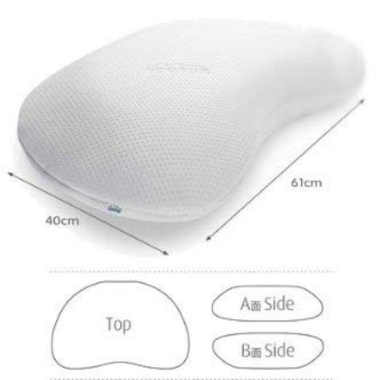 TEMPUR Sonata Pillow, Medium (61cm W X 40cm D X 11cm H) Ergonomic Collection