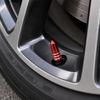 4pcs Aluminum Anodized Tire Valve Caps Motorcycle Electric Vehicle Valve Core  for Car SUV Truck