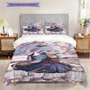Genshin Impact Vibrant Characters Threepiece Set 1 Duvet Cover 2 Pillowcase Without Core Soft And Comfortable Bedding Set
