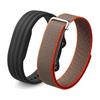 2 Stück Silikon+Nylon Armband für Google Fitbit Air Strap Verstellbares Ersatz-Armband für Fitbit Air Fitness-Tracker Armband