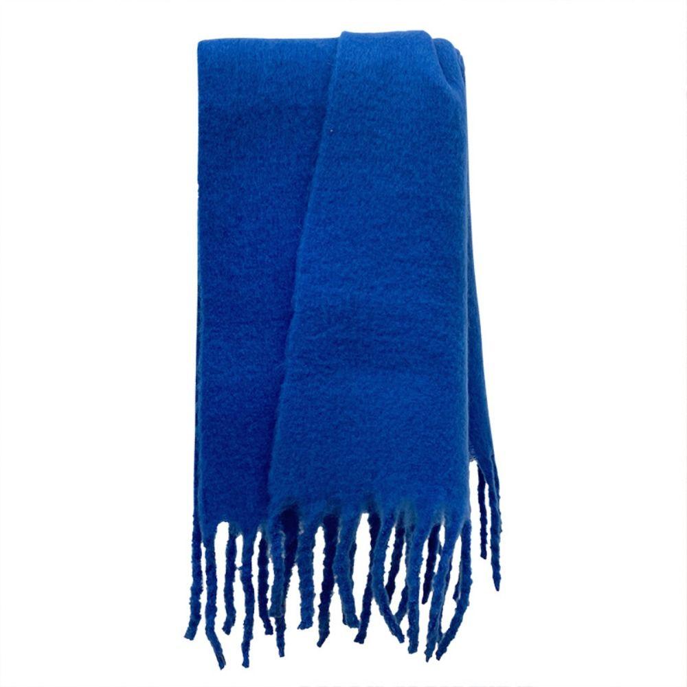 Soft Long Tassel Scarves Warm Shawl Wrap New Winter Cashmere Scarf Women