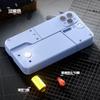 Folding Simulation Mobile Phone Toy Gun Throwing Shell Soft Bullet Airsoft Gun Spray Pistol Children Toy Birthday Gift