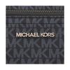 MICHAEL KORS Cooper Logo printed zipper closure coated canvas crossbody bag regular women's dark blue