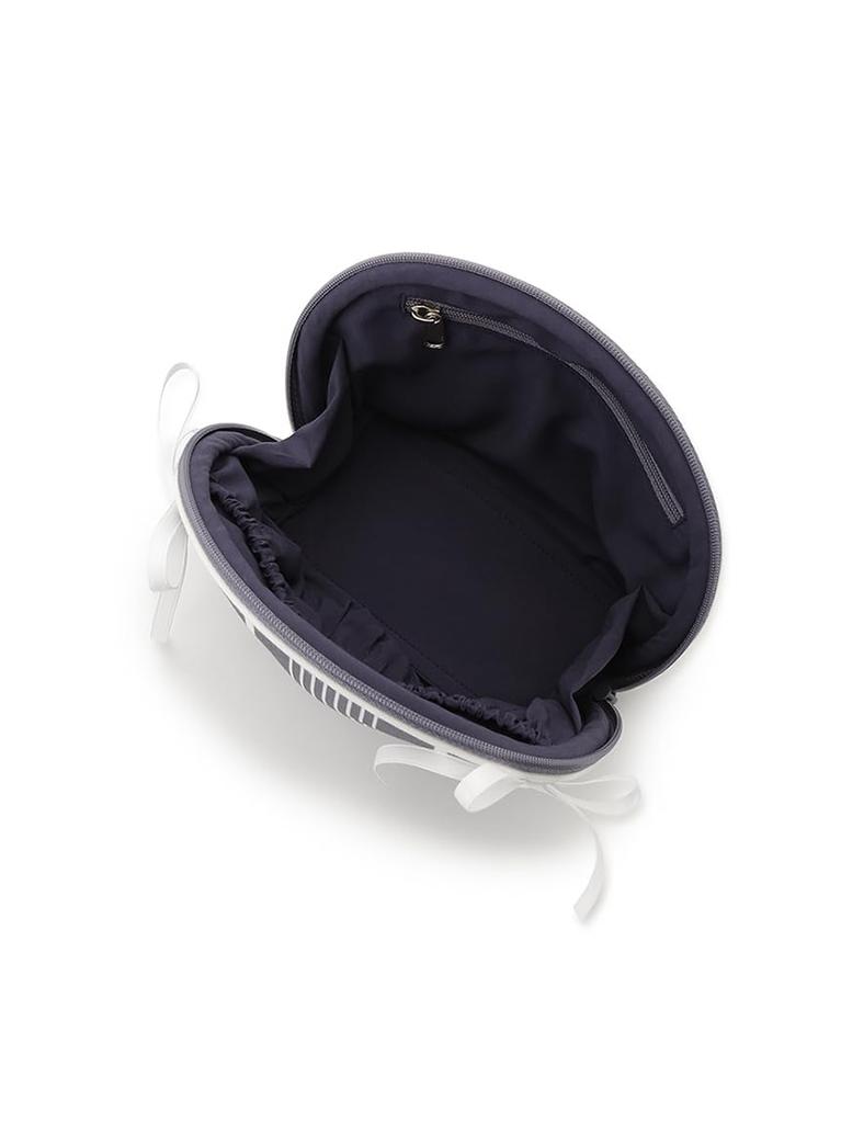 Gelato Pique Gauze Piping Ribbon Pouch PWGB261649 NVY Free Size Women's