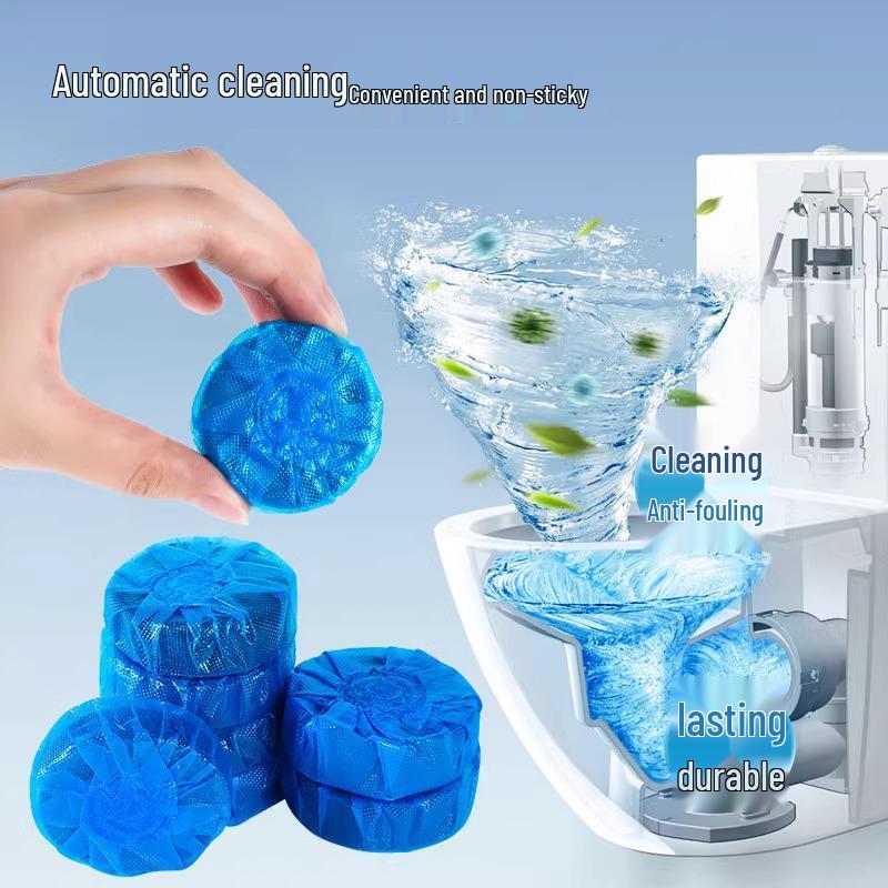 Blue Bubble Toilet Bowl Cleaner & Deodorizer