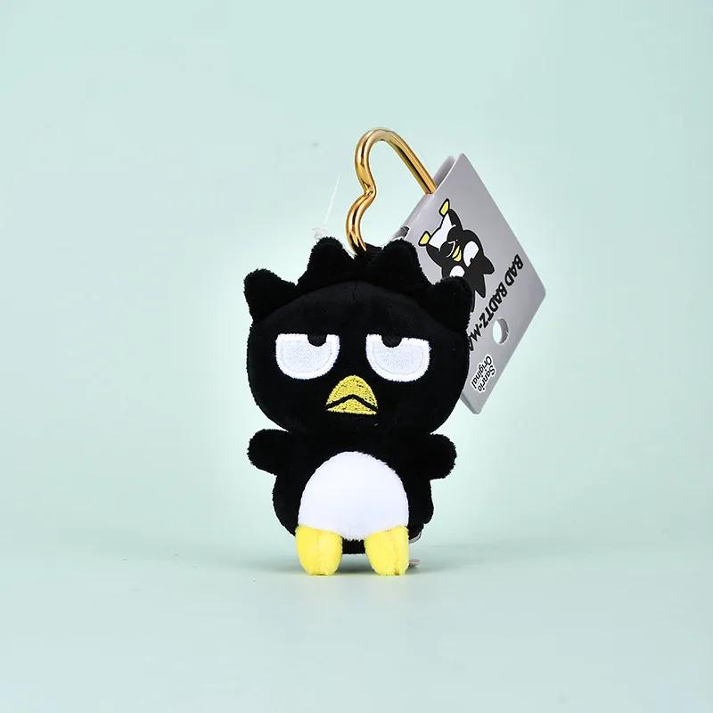 

Kawaii Sanrios Gudetama Sam Ahiru Pekkle Plush Doll Keychain Hangyodon My Melody Stuffed Backpack Pendant no keyring Cuddly Fluffy Huggable Comfort 3