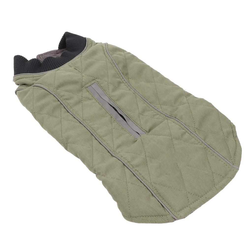 Dog Winter Coat Classic Stylish Thickened Warm Windproof Waterproof Reflective Pet Winter Jacket for Medium Large Dogs