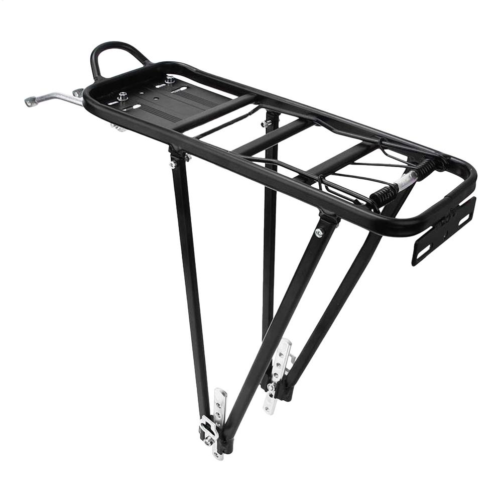 bike Cargo Racks bicycle Rear Carrier Road Bikes Luggage Rack Shelf cycling Pannier bracket Luggage Carrier cycling accessories чёрный