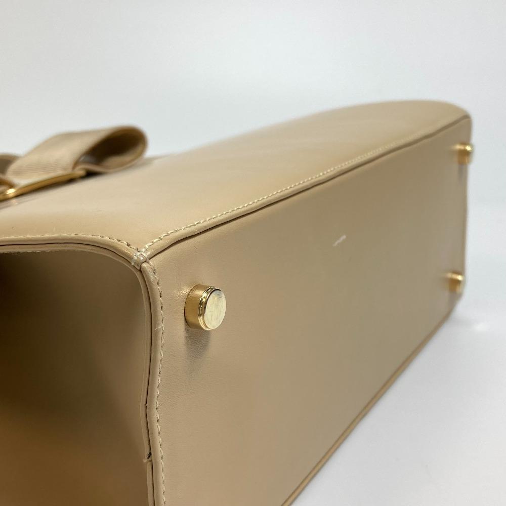 SALVATORE FERRAGAMO BA214178 Vala Ribbon 2WAY Shoulder Bag Hand Bag