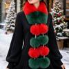 Windproof Women Fashion Scarf Long Neck Warmer Collar New Warmth Magnetic Scarf  Christmas Gift