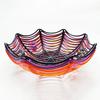 Halloween Candy Basket Spider Web Design Snacks Fruits Bowl Biscuit Packaging Basket Decoration Halloween Party Supplies