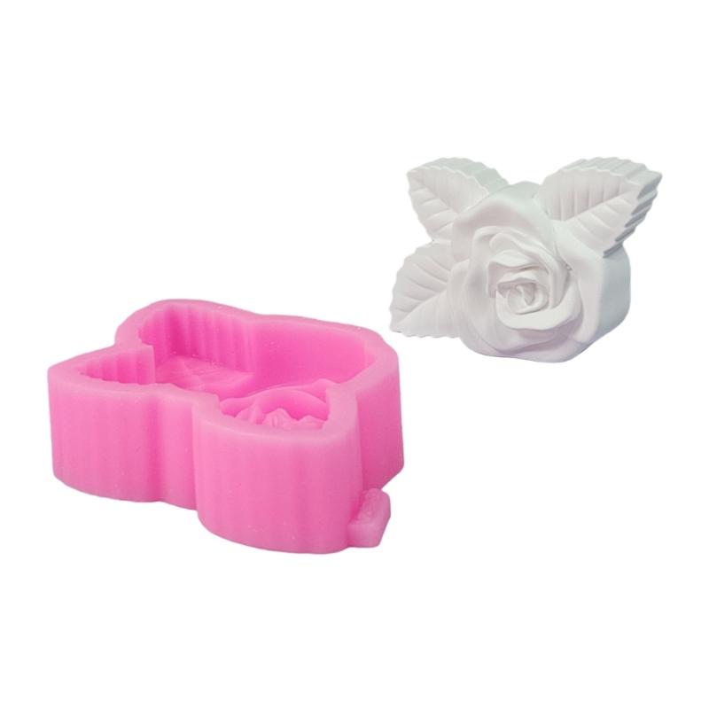 

Rose Candle Silicone Molds Heat Resistant Multipurpose Silicone Mould for Epoxy Resin Making Candle Soap Home Decoration 1