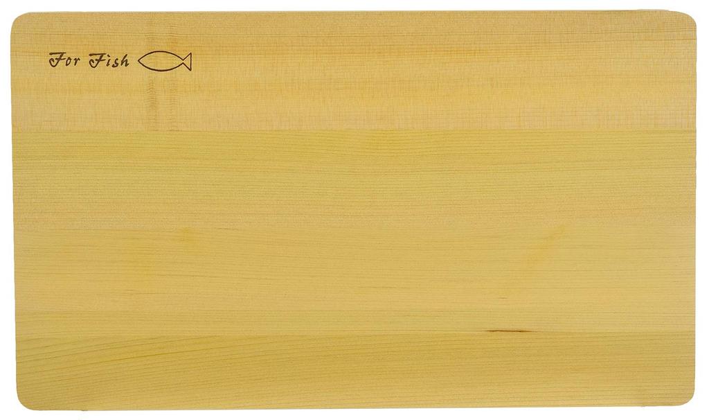 Umezawa Wooden Cutting Board, Aomori Hiba Wood, 36 X 21 X 1.5 Cm, Made In Japan, 118