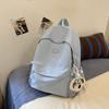 High Value Simple Schoolbag Female Cute Junior High School College Student Computer Backpack Lightweight Large Capacity High School Student Backpack